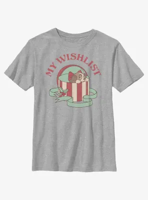 Disney Lady and the Tramp My Wishlist Youth T-Shirt