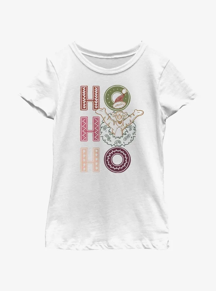 Disney Winnie The Pooh Tigger Ho Youth Girls T-Shirt