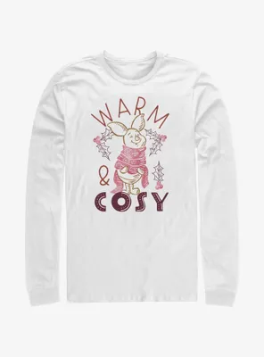 Disney Winnie The Pooh Piglet Warm and Cosy Long-Sleeve T-Shirt