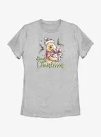 Disney Winnie The Pooh Berry Christmas Womens T-Shirt