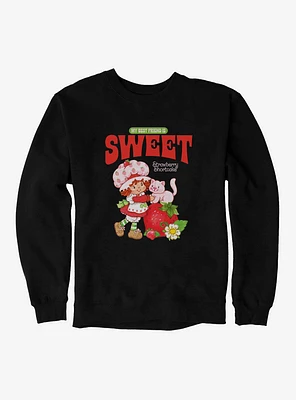 Strawberry Shortcake & Custard Vintage My Best Friend Is Sweet Sweatshirt