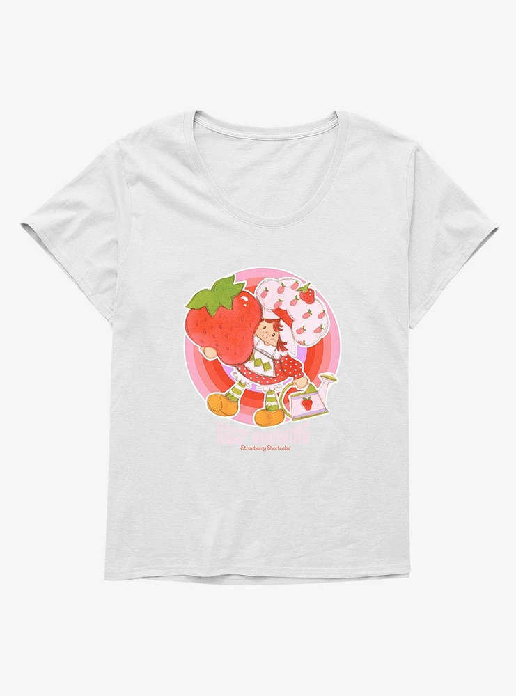 Strawberry Shortcake Vintage Keep Growing Icon Girls T-Shirt Plus