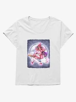 Frosted Fantasia Witch Girls T-Shirt Plus by Brigid Ashwood
