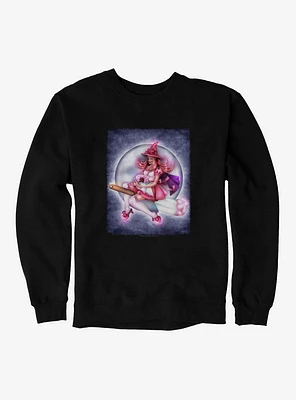 Frosted Fantasia Witch Sweatshirt by Brigid Ashwood