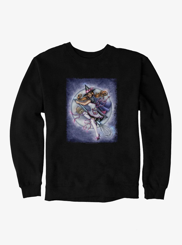 Kitchen Witch Sweatshirt by Brigid Ashwood