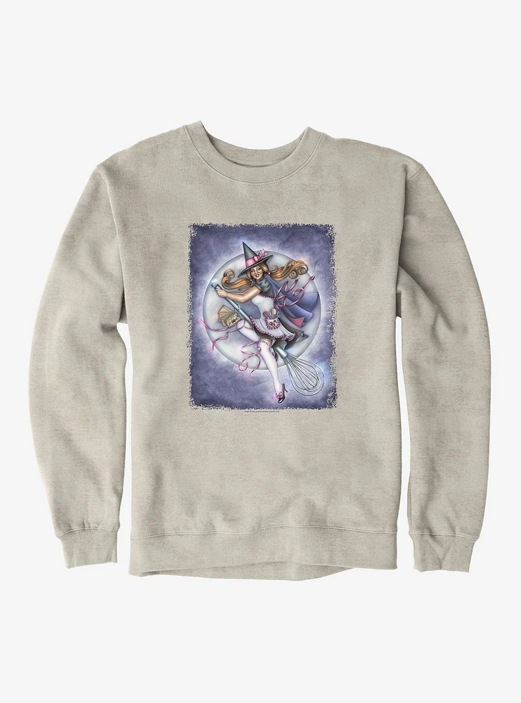 Kitchen Witch Sweatshirt by Brigid Ashwood