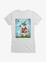 Frog Prince Girls T-Shirt by Brigid Ashwood