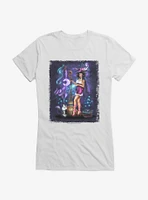 Witch Purrfect Spell Girls T-Shirt by Brigid Ashwood