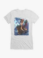 Witch Transpurrtation Girls T-Shirt by Brigid Ashwood