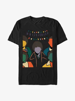 Stranger Things Holly Jolly T-Shirt