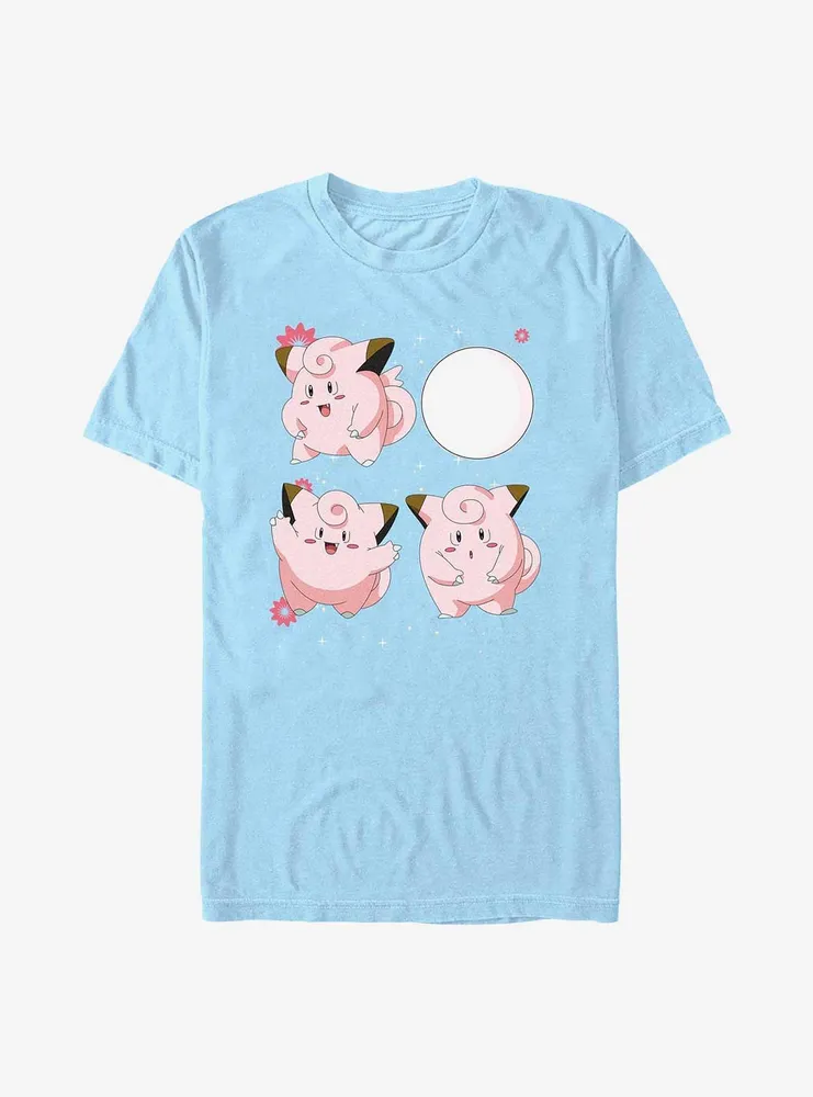 Pokemon Clefairy Emotes T-Shirt