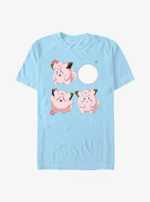 Pokemon Clefairy Emotes T-Shirt