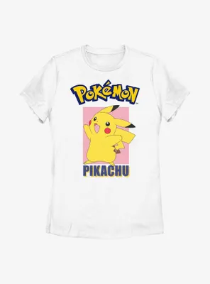 Pokemon Pikachu Pose Womens T-Shirt