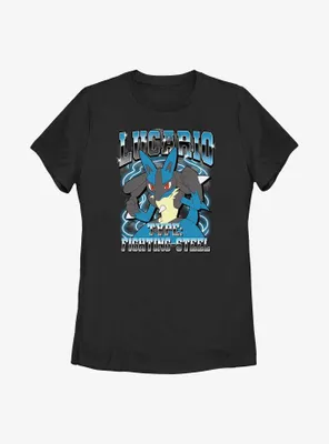 Pokemon Lucario Type Womens T-Shirt