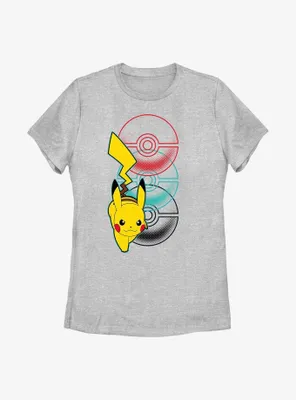Pokemon Pikachu Quick Attack Womens T-Shirt