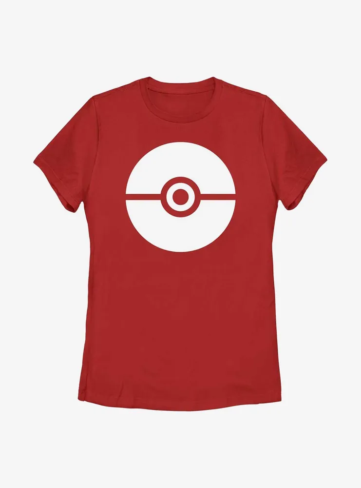 Pokemon Pokeball Simple Womens T-Shirt