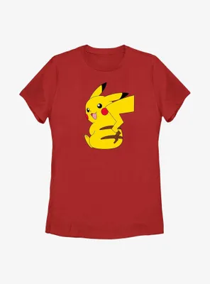 Pokemon Pikachu Back Womens T-Shirt