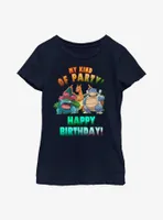 Pokemon Evolved Starter Birthday Youth Girls T-Shirt