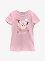 Pokemon Clefairy Dance Youth Girls T-Shirt