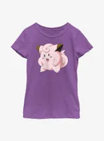 Pokemon Clefairy Pose Youth Girls T-Shirt