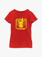 Pokemon Digital Pikachu Youth Girls T-Shirt