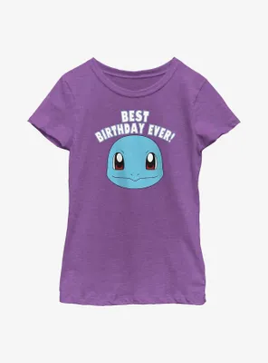 Pokemon Squirtle Best Birthday Youth Girls T-Shirt