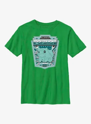 Pokemon Bulbasaur Badge Youth T-Shirt