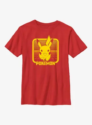 Pokemon Digital Pikachu Youth T-Shirt