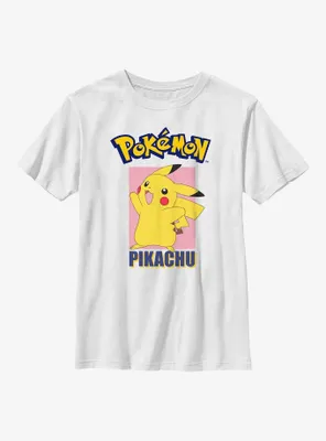 Pokemon Pikachu Pose Youth T-Shirt