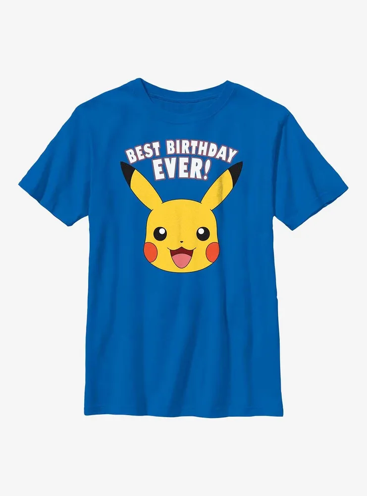 Pokemon Pikachu Best Birthday Youth T-Shirt