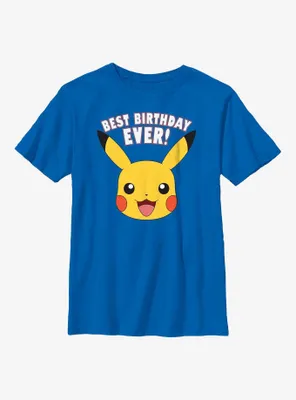 Pokemon Pikachu Best Birthday Youth T-Shirt