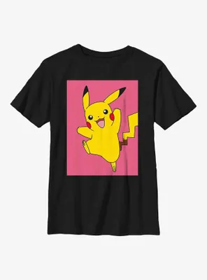 Pokemon Pikachu Leap Youth T-Shirt