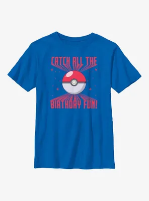 Pokemon Catch All The Fun Youth T-Shirt