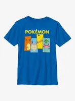 Pokemon Kanto Starters Youth T-Shirt