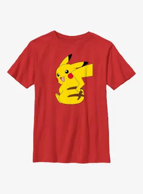 Pokemon Pikachu Back Youth T-Shirt