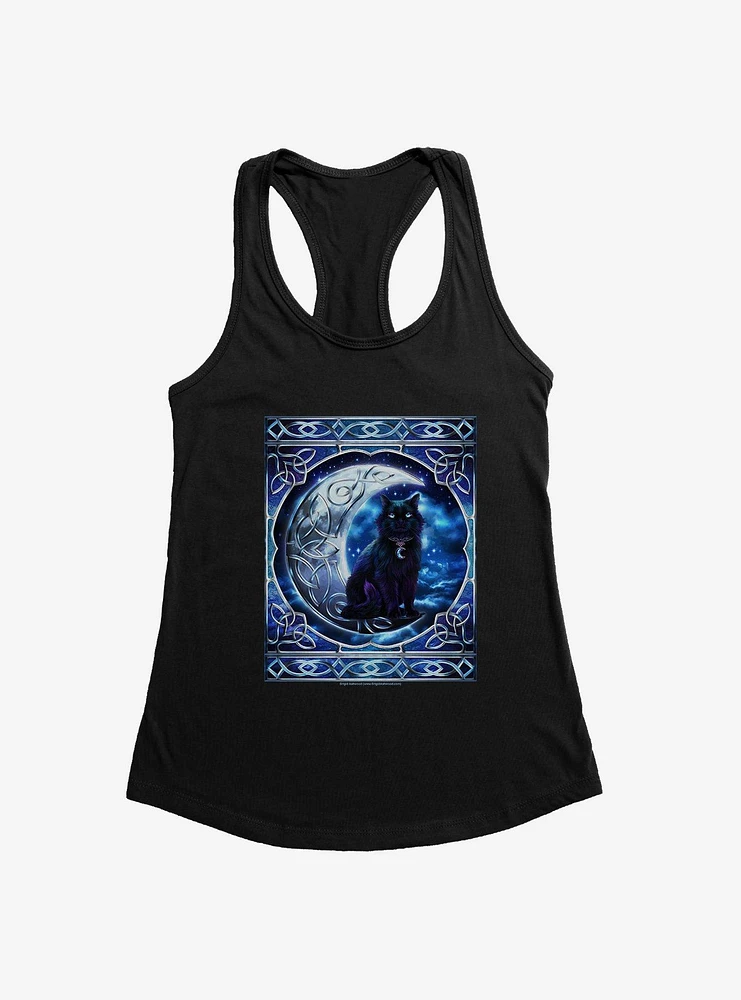 Celtic Black Cat Girls Tank by Brigid Ashwood