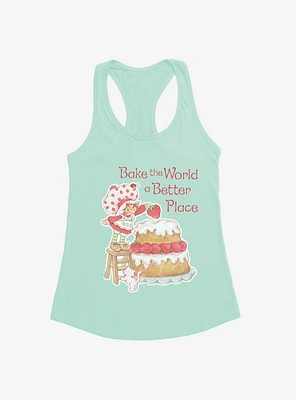 Strawberry Shortcake Bake The World A Better Place Girls Tank