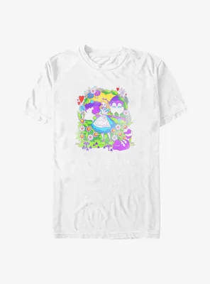 Disney Alice Wonderland Psychedelic Scene T-Shirt