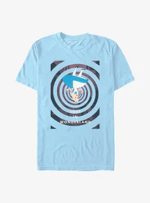 Disney Alice Wonderland Spiral Fall T-Shirt