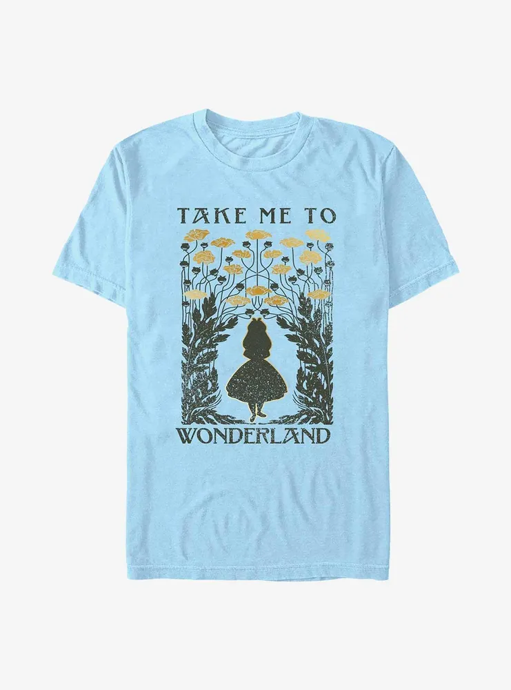 Disney Alice Wonderland Take Me To T-Shirt