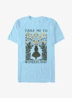 Disney Alice Wonderland Take Me To T-Shirt