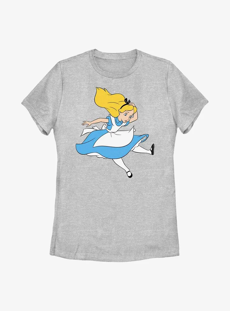 Disney Alice Wonderland Hold On Womens T-Shirt