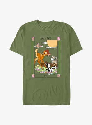 Disney Bambi Tarot Card T-Shirt