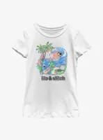 Disney Lilo & Stitch Beach Day Youth Girls T-Shirt