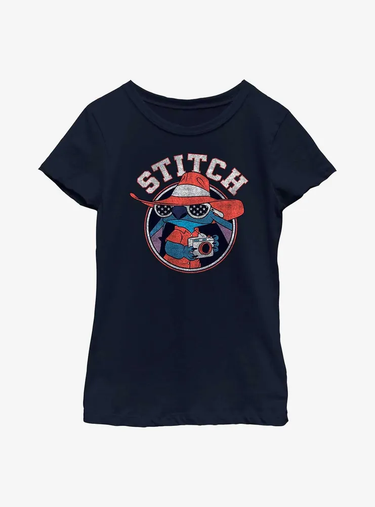 Boxlunch Disney Lilo & Stitch Tourist Youth Girls T-Shirt