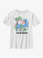 Disney Lilo & Stitch Beach Day Youth T-Shirt