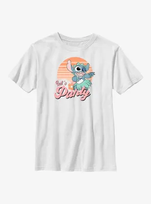 Disney Lilo & Stitch Let's Party Youth T-Shirt