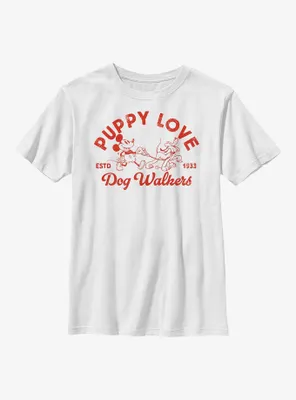 Disney Mickey Mouse Puppy Love Youth T-Shirt