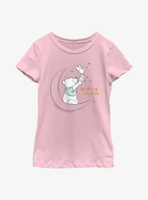 Disney Winnie The Pooh Making Wishes Youth Girls T-Shirt