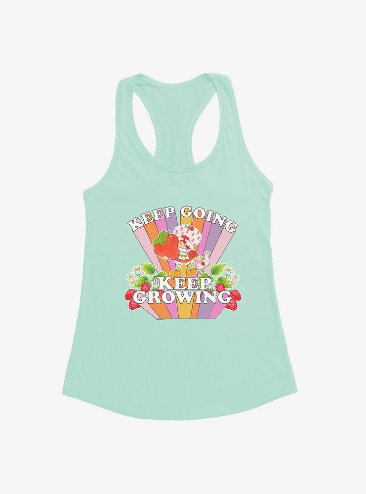 Strawberry Shortcake Keep Going Growing Retro Girls Tank